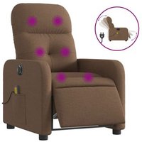 Sillón Reclinable con Masaje Eléctrico Vidaxl