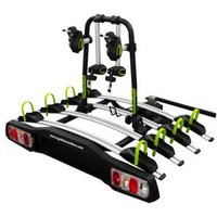 Portabicicletas Go Biker Pro Z4, 4 Bicis, 15 kg/carril, Plegable