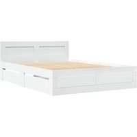 Estructura Cama con Cabecero Madera Ingeniería 120x190cm