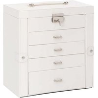 Joyero 5 niveles con espejo y cerradura