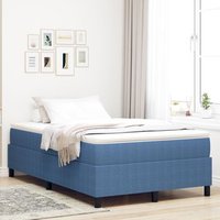 Cama Box Spring 120x200 cm Tela de Pana V2421