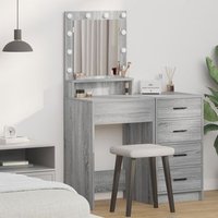 Mesa de tocador con luces LED 50x41x135 cm V1512