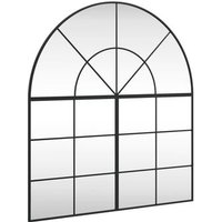 Espejo de Pared Arco de Hierro 100x110 cm V9499