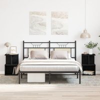 Mesitas de Noche 2 Pcs 35x35x55 cm Madera Compuesta V0172