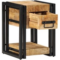 Mesitas de Noche 2 Pcs 40x40x40 cm Madera Sólida V5223 Unico