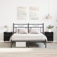 Mesas de Noche 2 Pcs de Roble 40x35x50 cm Madera Ingenierizada V3416