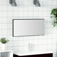 Armario Espejo De Baño Con Luz Led Roble 80x37 Cm V2020 Unico