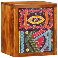 Mesas de noche de madera de Sheesham sólida V6213