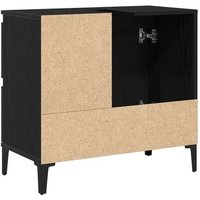 Armario De Baño Roble Negro