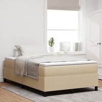 Cama con Somier 120x200 cm Tela de Pana V2438