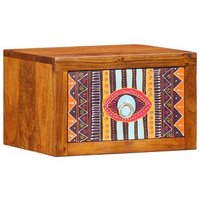 Mesitas de Noche 2 Pcs 35x30x22 cm Madera Maciza Acacia V6190