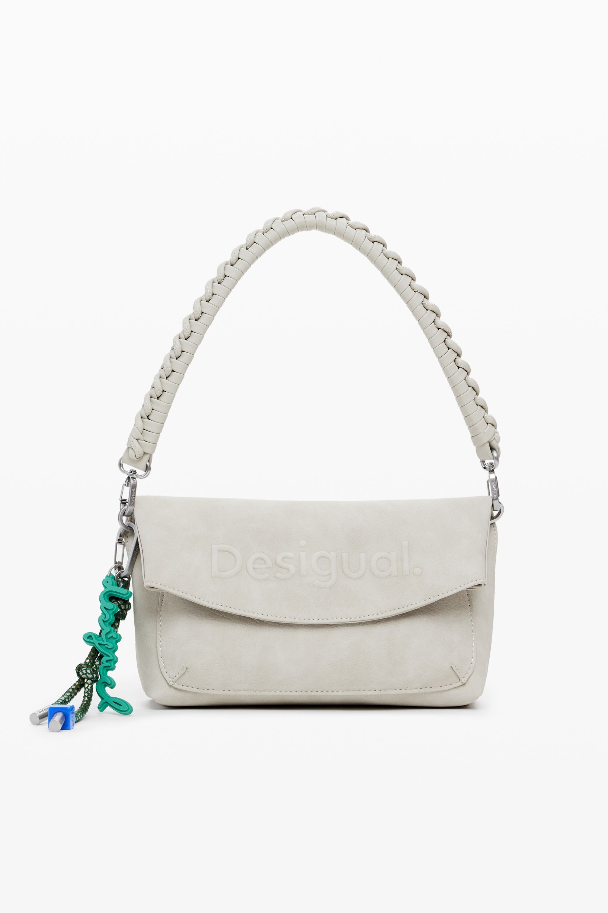 Bolso Desigual logo 3D solapa mediano