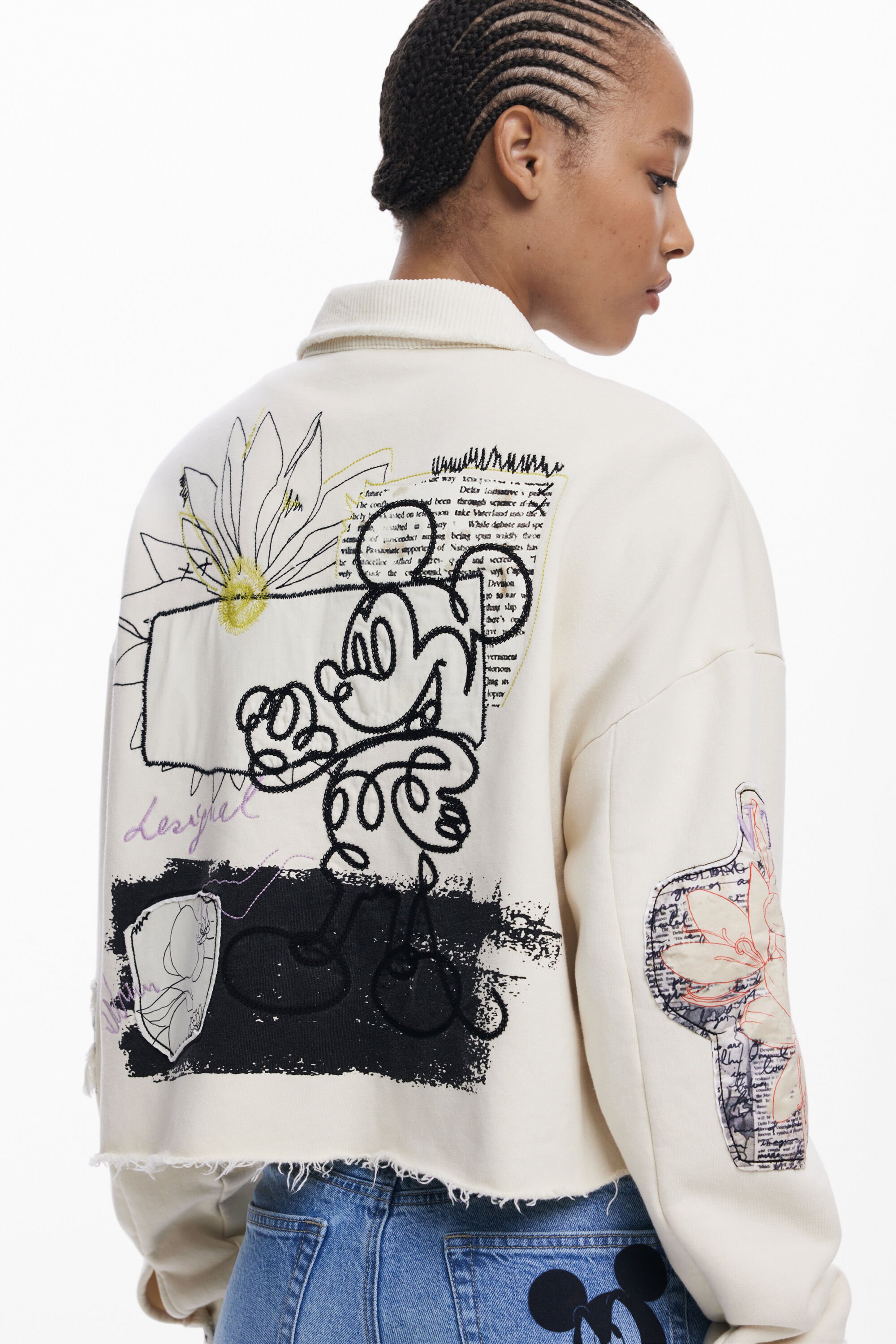 Desigual Sudadera con botones Mickey™ para hombre