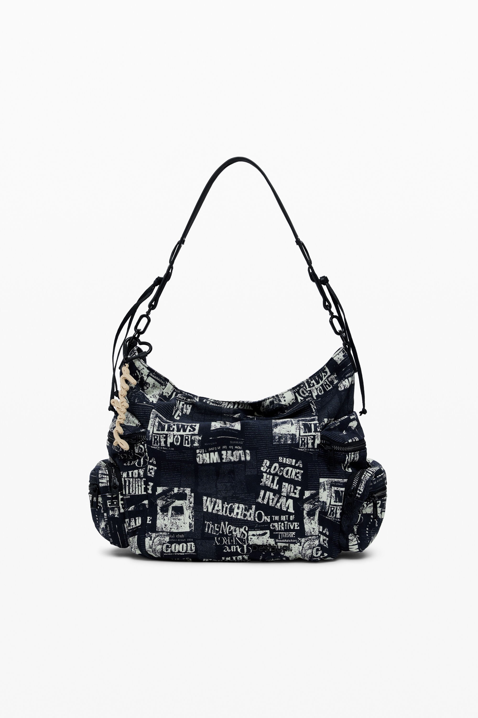 Desigual Bolso Hombro Mediano para Hombre
