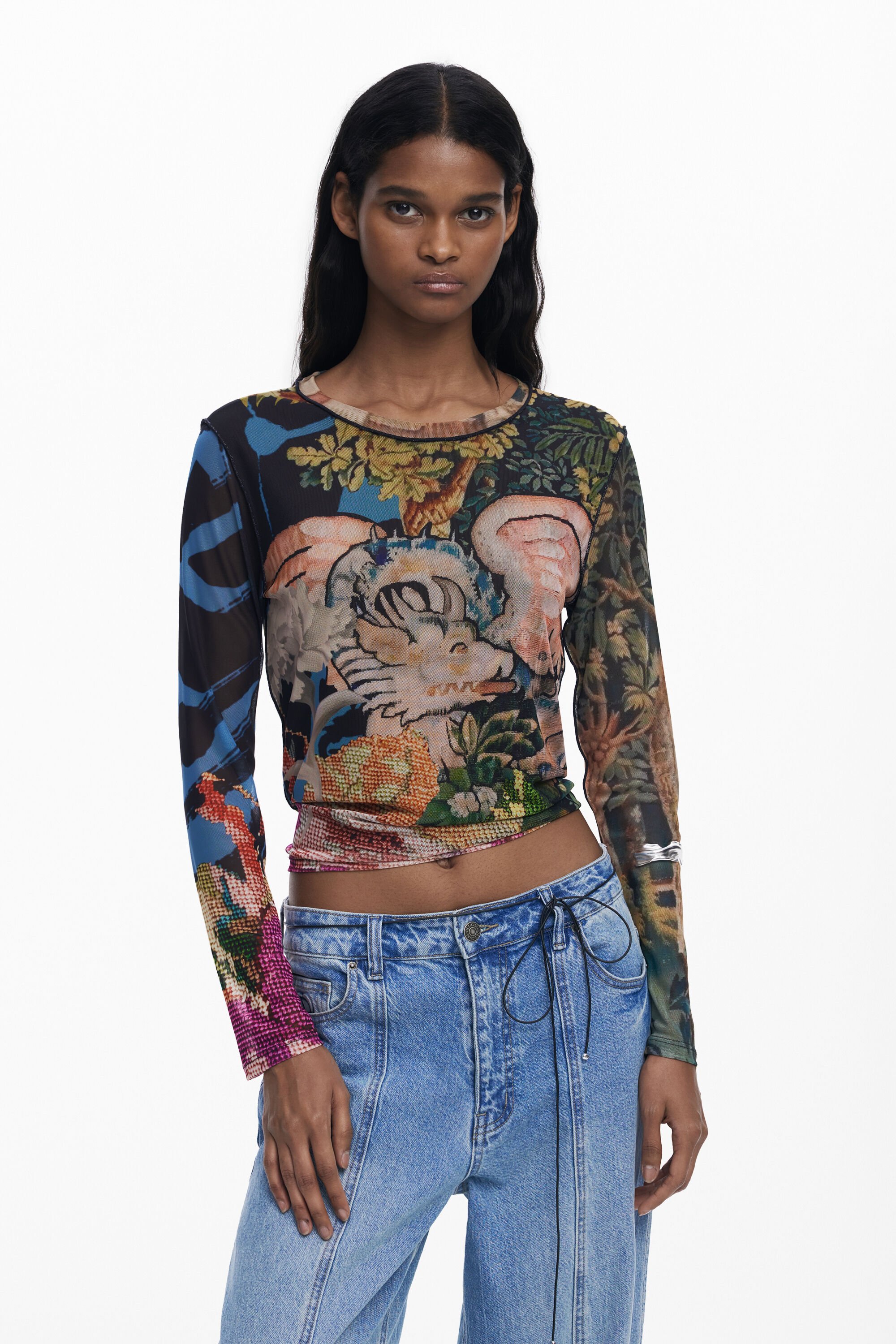 Desigual Camiseta diseñada por Mr. Christian Lacroix