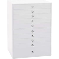 Joyero de 10 niveles con compartimentos para relojes V0391