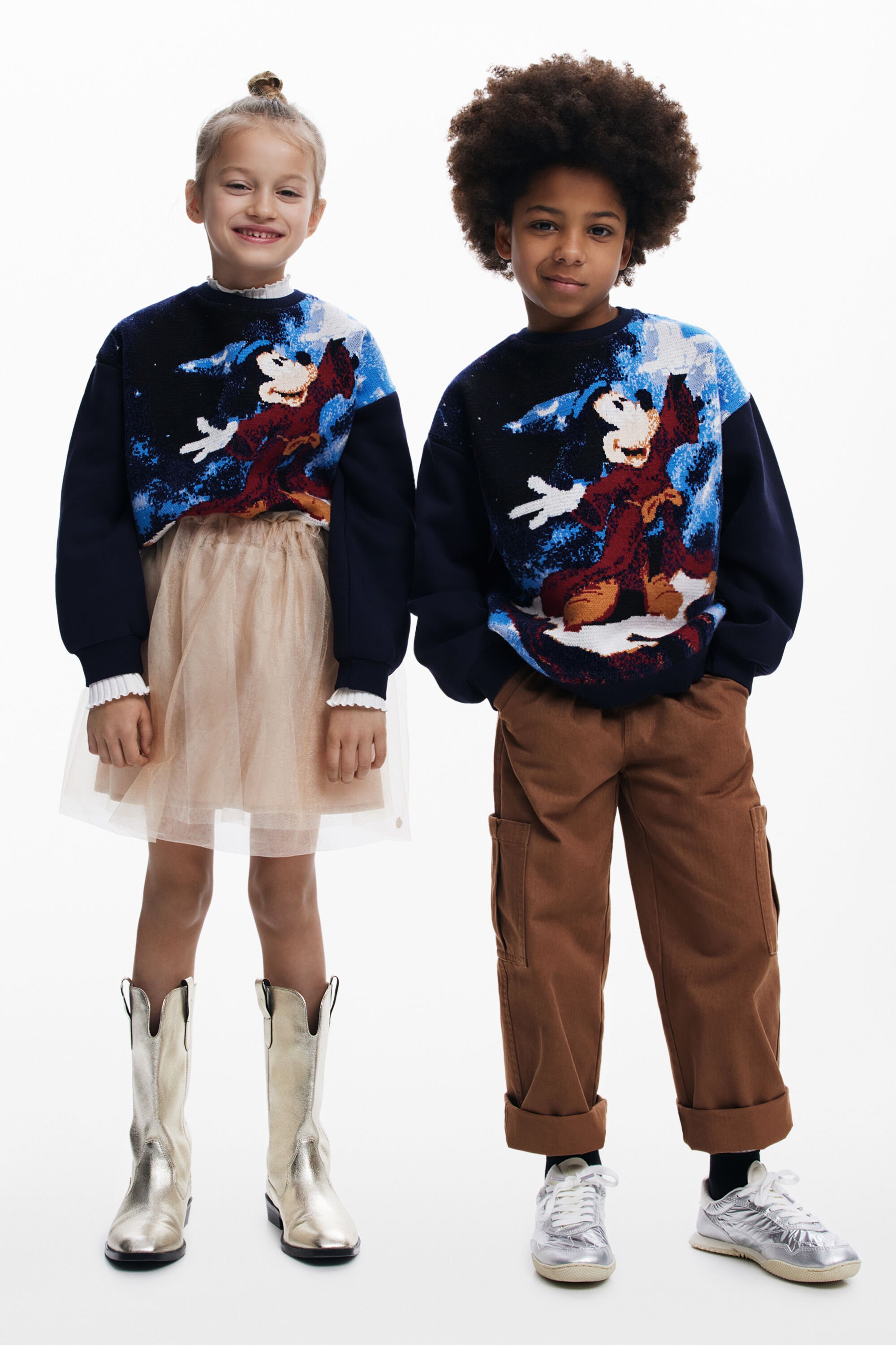 Desigual Sudadera Mickey™ Fantasía Jaquard para Hombre