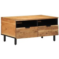 Mesa de café 80x54x40 cm de madera maciza de acacia V8620