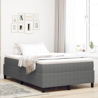 Cama Box Spring 120x200 cm Tela de Pana V2391
