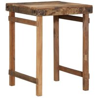 Mesa de Comedor 55x60x76 cm Madera Reclamada V1638