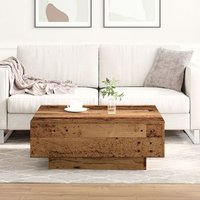 Mesa de Café de Madera Reciclada 80x80x31 cm V3630