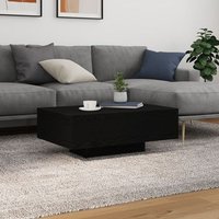 Mesa de café con luces LED 85x55x31 cm V3777