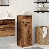 Armario de Baño Madera Vieja 32x34x90 cm Madera de Ingeniería V3027