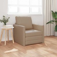 Sofá Cama 2 en 1 74x77x81 cm de Cuero Sintético