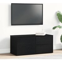 Mueble de TV de Roble Artesanal 80x34x355 cm