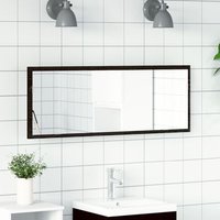 Espejo de baño LED Roble 100x8,5x37 cm Madera de ingeniería V9497 Unico
