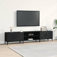 Mueble de TV de Madera de Ingeniería Roble 180x315x40 cm