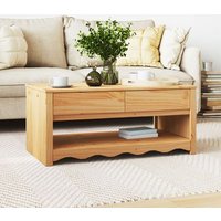 Mesa de café drammen 99x55x45 cm Madera sólida de pino V7002