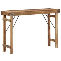 Mesa Consola 110x35x76 cm de Madera Maciza Recuperada V1621