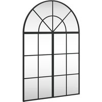 Espejo de Pared Arco de Hierro 60x90 cm V9420