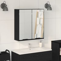 Armario Espejo de Baño 64x20x66,5 cm – Roble – Unico V4991