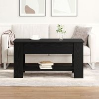 Mesa de Café de Roble - 101x49x52 cm, Madera Engineered V1629 Unico