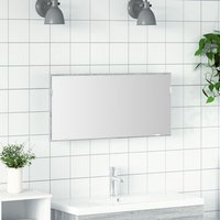 Armario de Espejo de Baño con Luz LED 80x37 cm V1986 Único
