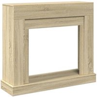 Borde de Chimenea Madera Roble Sonoma 100x30x87,5 cm (V8520)