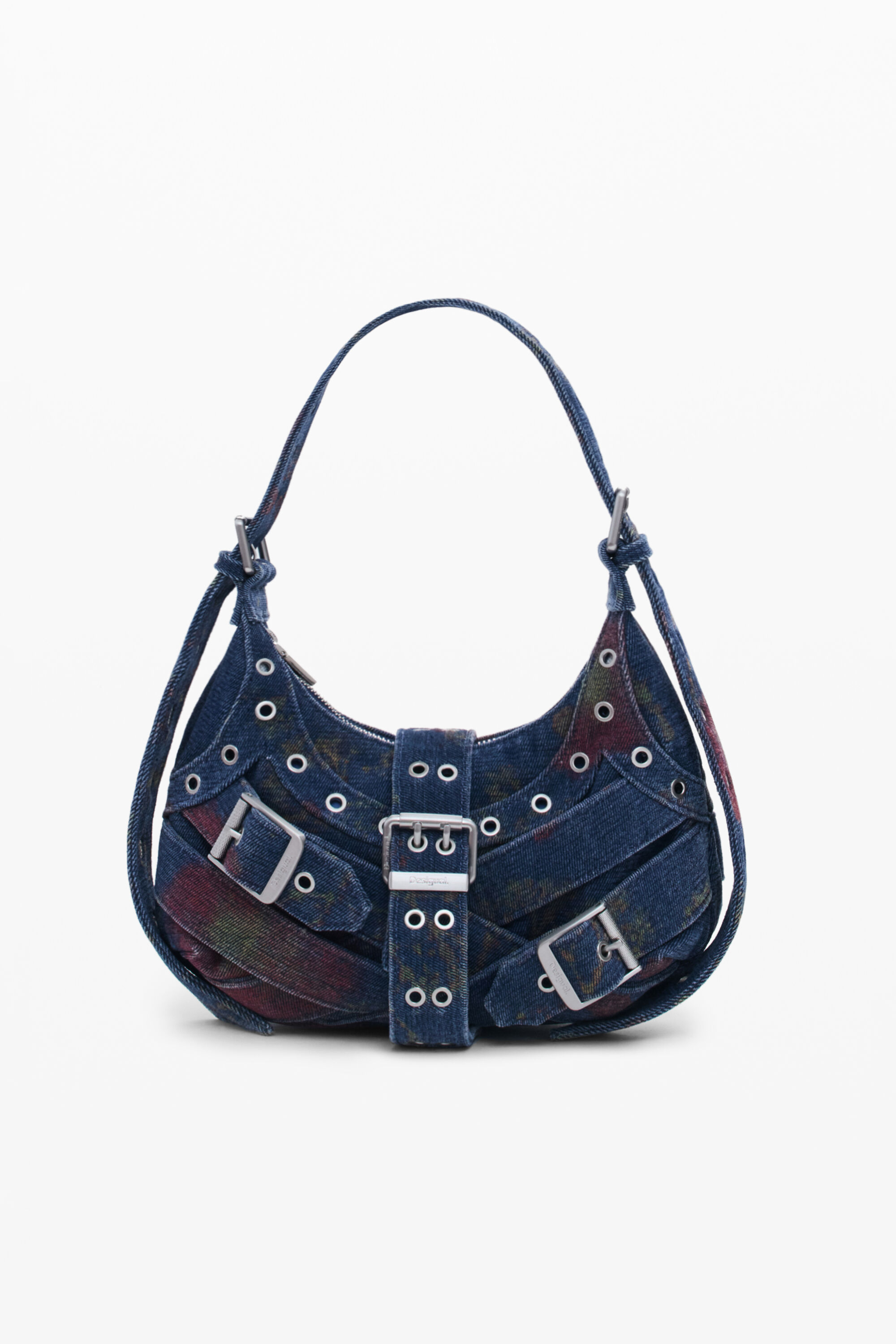 Desigual Bolso Denim Estampado Mediano para Hombre