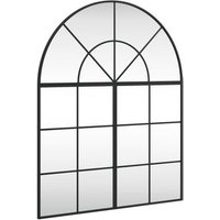 Espejo de pared arco de hierro 80x100 cm V9536