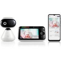 Motorola Monitor de Video para Bebé Pip1500 Connect 5.0 – Wi‑Fi, Full HD 1080p, Visión Nocturna Infrarroja y Monitoreo de Temperatura