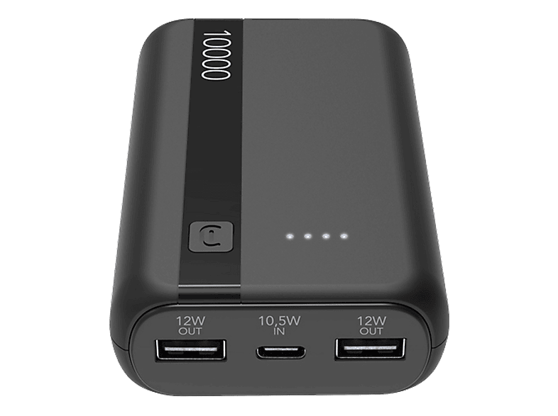 Powerbank CellularLine 10000 mAh 12W USB A a C