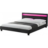 Cama de Polipiel con LED integrados 160x200 Picadilly