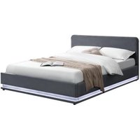 Cama de terciopelo con LED 140 cm New York