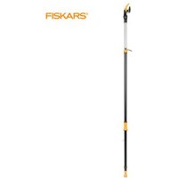 Fiskars Pértiga Universal Telescópica con Cabezal Rotatorio Alcance 6,20 m