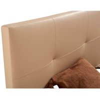 Cabecero de Cama Tapizado 105 cm con Tela de Polipiel Liso