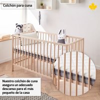 Colchón de Cuna Descansin 55x115 cm Funda Lavable Antireflujo