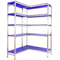 Estantería Inoxidable Simoninox Corner 5 Piezas 1600x(1760-1260)x500 mm