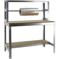 Banco de Trabajo BT4 1200 - Galva/Madera - 1445x1210x760 mm