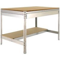 Banco de Trabajo Bt0 Box 1500 842x1510x760 mm Galva/Madera